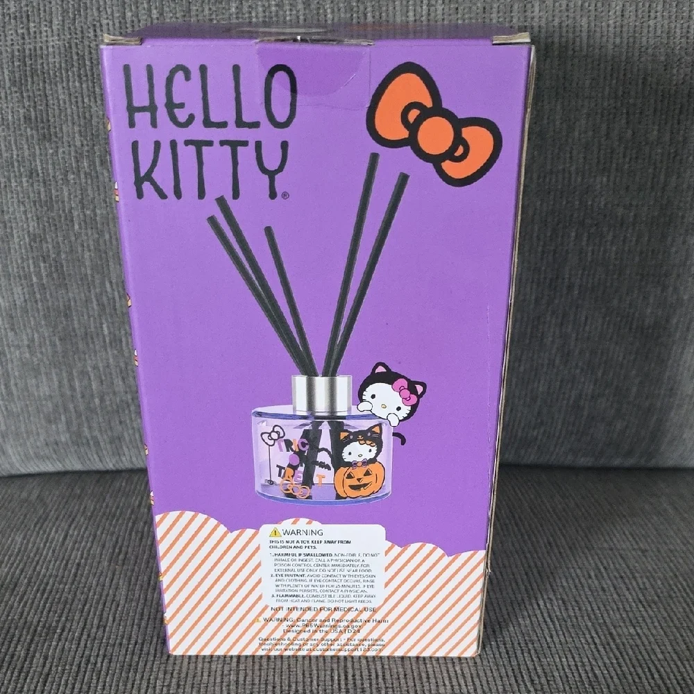 Hello‎ Kitty Halloween Reed Diffuser, Vanilla Scent, New